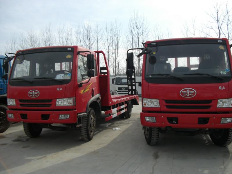 供应解放赛龙平板车15吨平板运输车价格重庆有卖解放平板车的吗