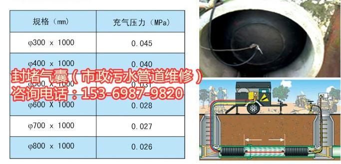 供应浙江温州管道堵塞器1.4米直径管道封堵气囊性价比哪里更好？