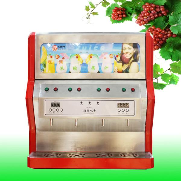 供应全自动冷饮机 HP-2404型浓缩果汁机 商用饮料机 压缩制冷饮料机