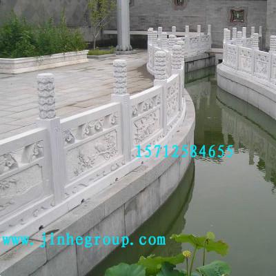供应汉白玉栏杆，北京汉白玉栏杆厂家，曲阳汉白玉栏杆厂家图片