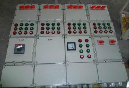 供应青岛铸铝合金防爆电磁起动箱厂家  电磁起动柜设计定做价格图片