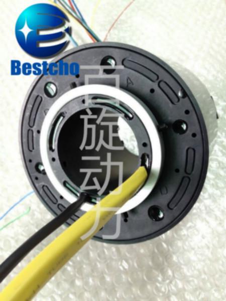 旋转连接器供应旋转连接器、导电滑环、内径70mm/外径155mm，1-96路可选，集电环