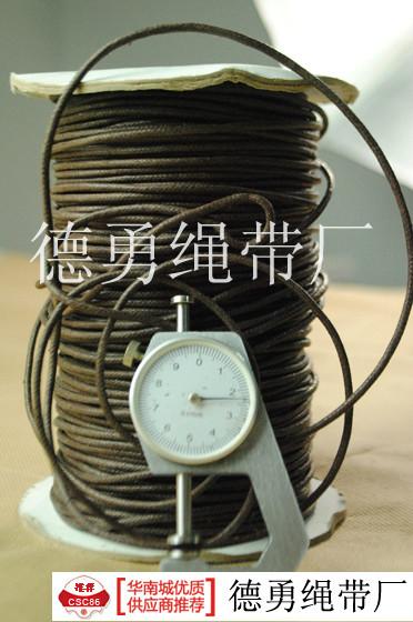 供应环保蜡绳现货进口蜡线1.0/3.0mm蜡绳腊绳韩国蜡绳环保蜡绳
