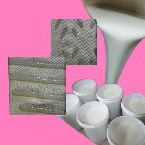 供应优质点塑涂布硅胶 防滑硅胶材料厂家