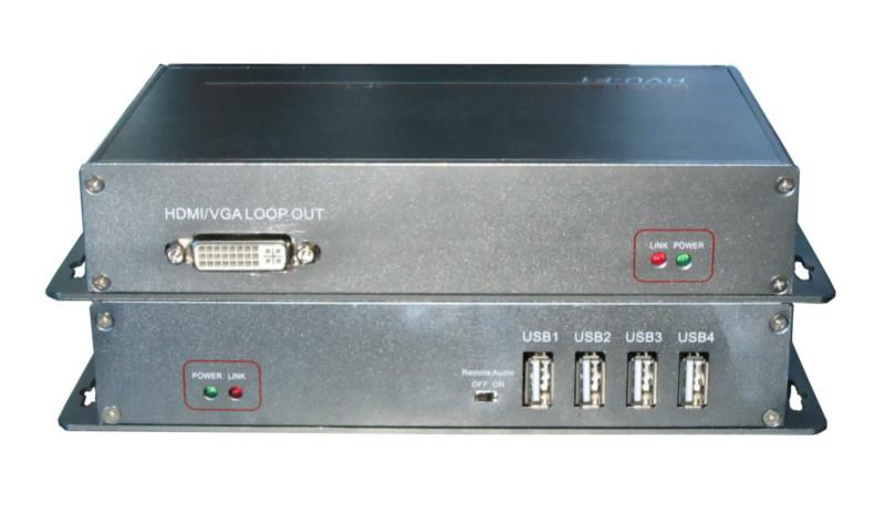 供应单模单纤1路VGA光端机，可同时传输VGA，视频，数据信号