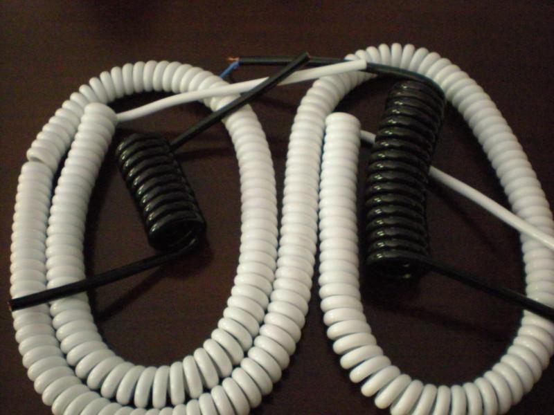 供应弹簧线PUR螺旋电缆专业生产设计各种高品质弹簧线PUR螺旋电缆