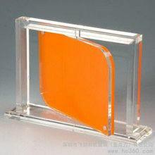 供应亚克力水晶相框高档有机玻璃相框楼时尚魔幻魔镜相框