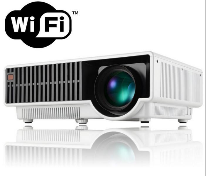 供应维亮投影仪W320 带内置WIFI同屏推送 无线智能投影仪 家用投影机