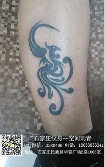石家庄最好的纹身店凤凰纹身图案