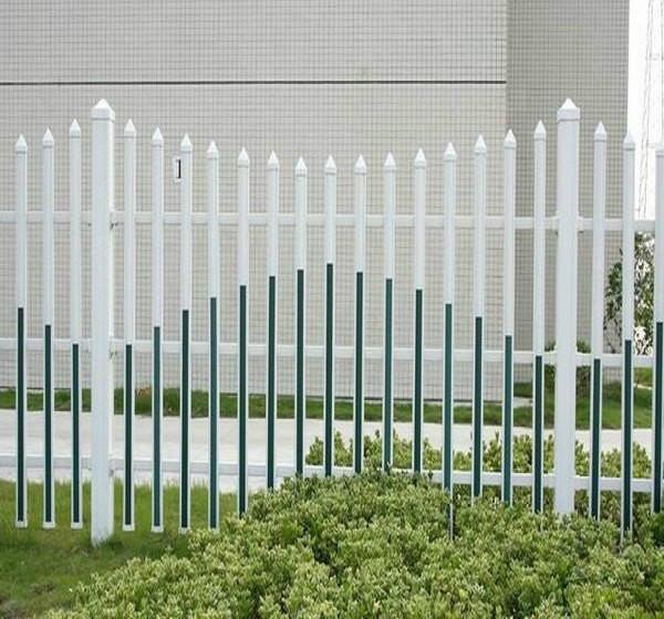 供应塑钢围墙栏杆围栏pvc围墙护栏板图片