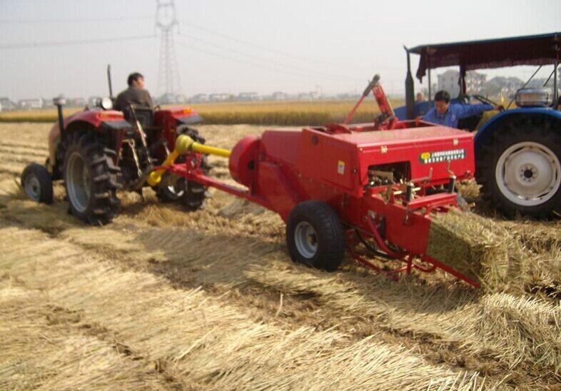 供应牧草秸秆方捆打捆机-稻草秸秆方捆打捆机最新操作规格