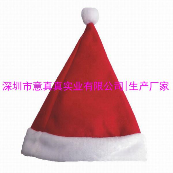 供应无纺布印花logo圣诞帽，深圳优质无纺布印花logo圣诞帽厂家