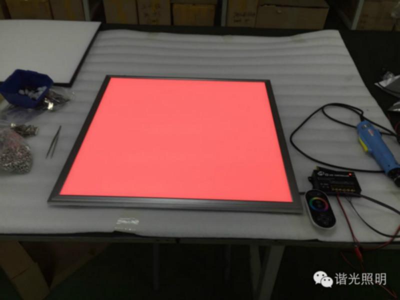 供应RGB面板灯嵌入式安装批发，600600mm,25W报价图片