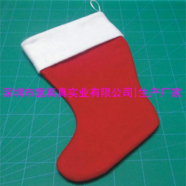 供应大圣诞袜定做大号圣诞节日圣诞袜优质毛毡布材质外贸出口指定厂家图片