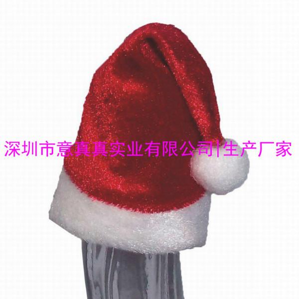 供应mini圣诞帽 69.5cm小圣诞帽 厂家定做各种规格小号圣诞礼品帽 迷你