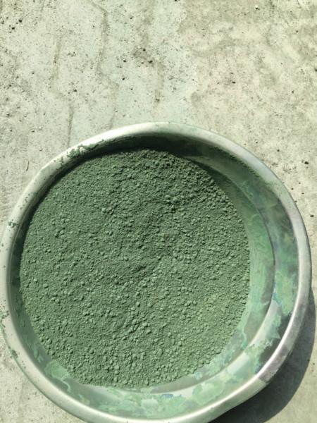 供应绿色金刚砂耐磨地面材料