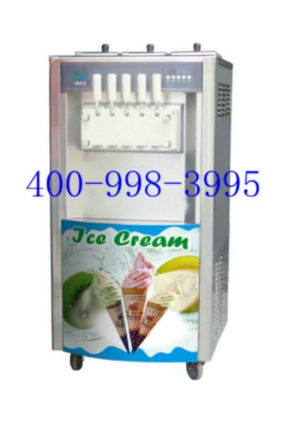 供应冰淇淋机多少钱一台 河北三色冰激凌机大概报价