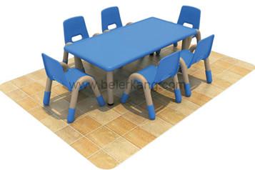 BEK5-83B长方形塑料桌子可升降批发
