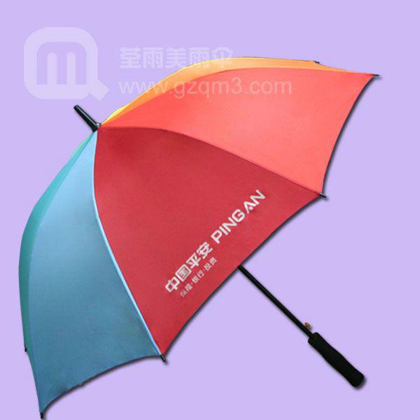 广州礼品雨伞厂生产彩虹雨伞直杆伞批发