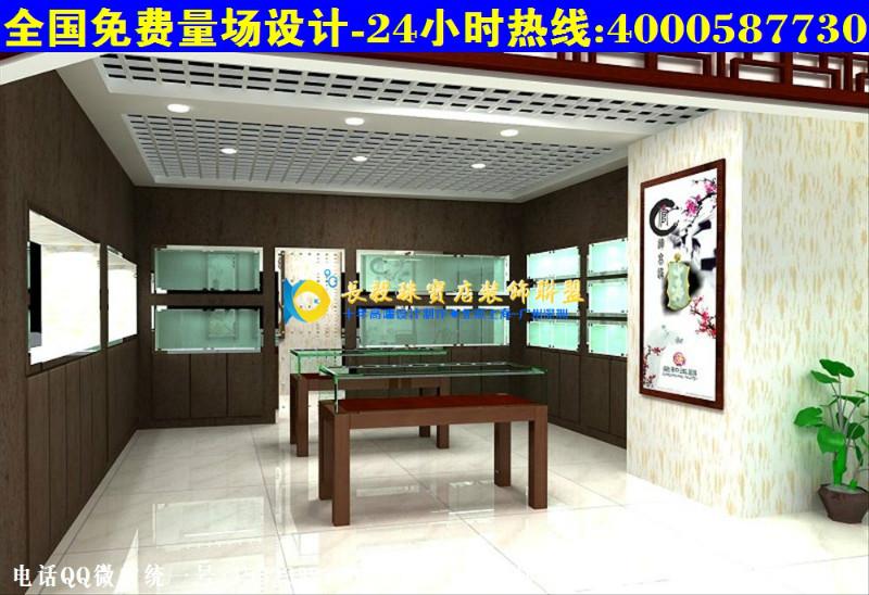 贵州珠宝店设计珠宝门头欧式珠宝展柜