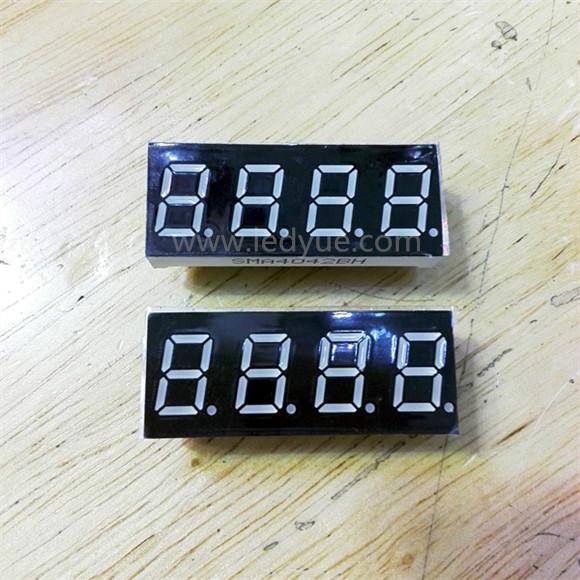 供应0.4寸四4位数码管纯兰蓝光红光共阴共阳时间时钟显示北京天津河北上海