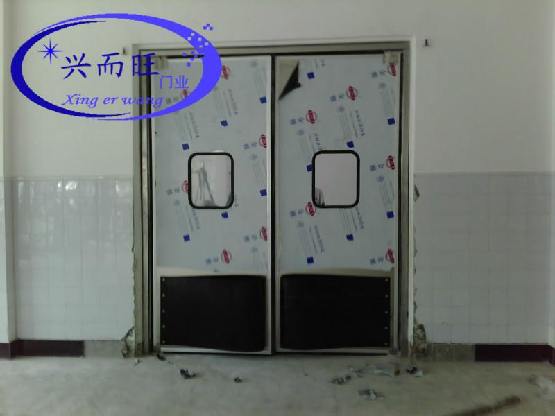 供应医院净化专用不锈钢门-不锈钢自由门-不锈钢防撞门-不锈钢对撞击门