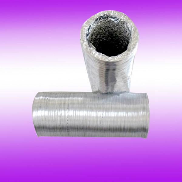 供应铝箔风管铝箔烟管中央空调油烟机专用排气铝箔伸缩软管