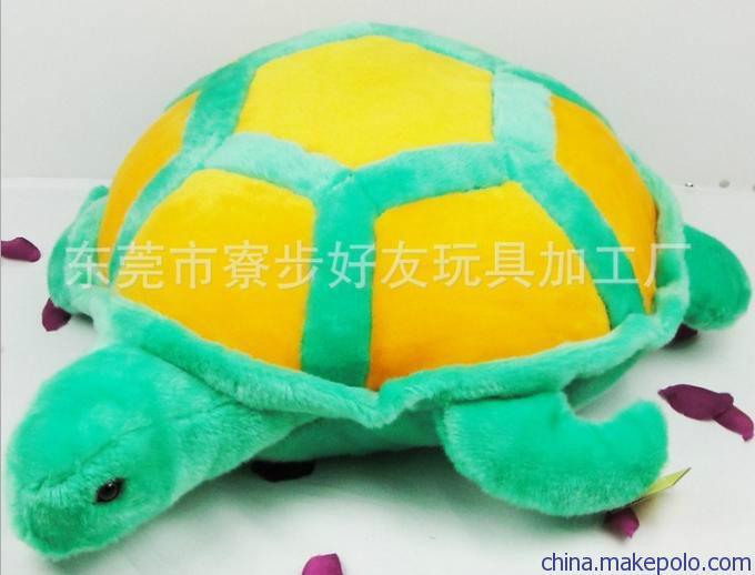 海洋生物可爱乌龟枕头毛绒玩具公仔批发