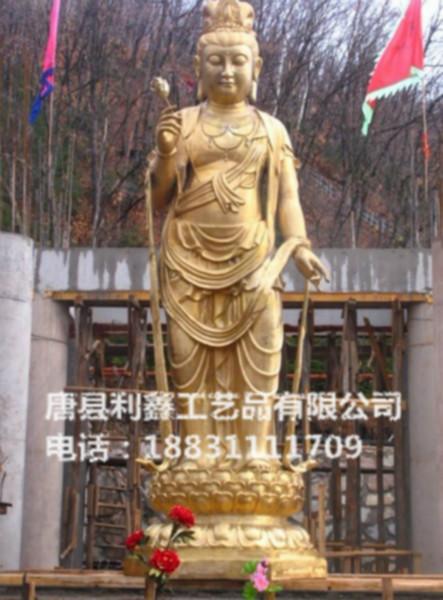 供应观音铜雕塑   铜佛像雕塑   铜观音摆件   上海雕塑公司