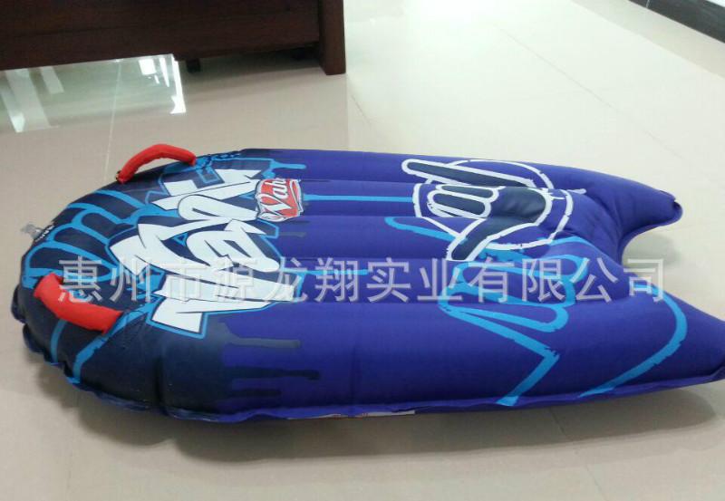 正品尼龙贴合PVC冲浪板充气冲浪板滑水板游泳板