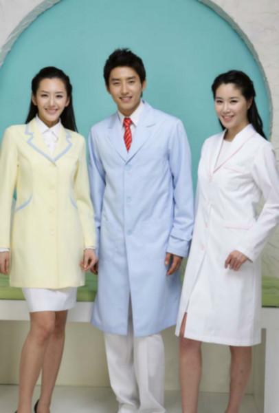 供应重庆医生服装护士服装定制，重庆医用纯棉大褂定制图片