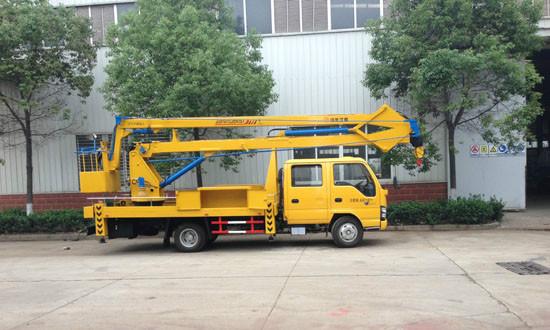 随州市双排18米高空作业车厂家供应庆铃双排18米高空作业车