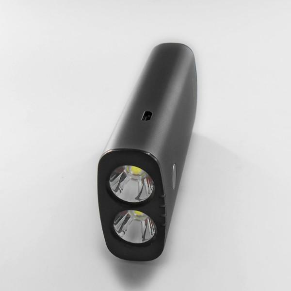 供应LED手电筒充电宝5200毫安移动电源，深圳厂家定制LOGO