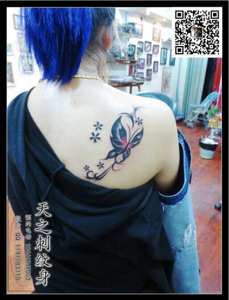 供应青岛纹身李村纹身纹身图案女生纹身后背纹身