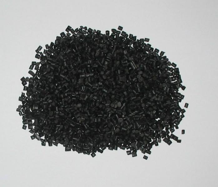 供应PVC黑色再生料韧性好PVC塑料颗粒