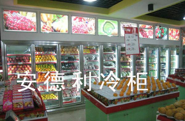 供应立式水果蔬菜保鲜柜