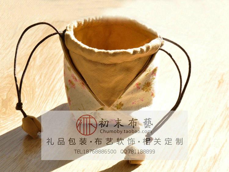 供应用于包装|礼品袋的初末布艺袋茶叶袋茶杯袋茶具袋