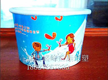 供应广告冰淇淋纸杯生产,广告冰淇淋纸杯订做数量,广告冰淇淋纸杯厂家图片