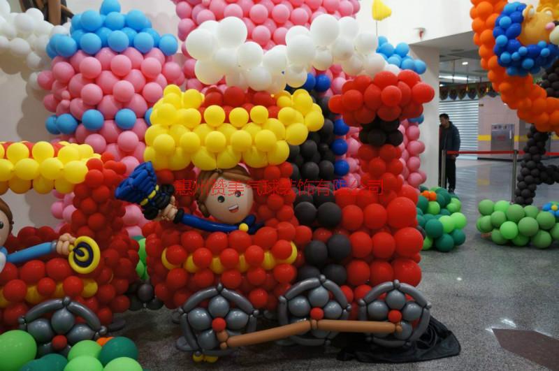 供应江西气球展广东气球装饰端午六一儿童节气球布置展览，最便宜气球布置