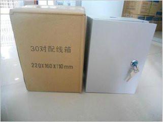 供应深圳室内电话配线箱生产厂家/50/100/200对优质冷轧钢板