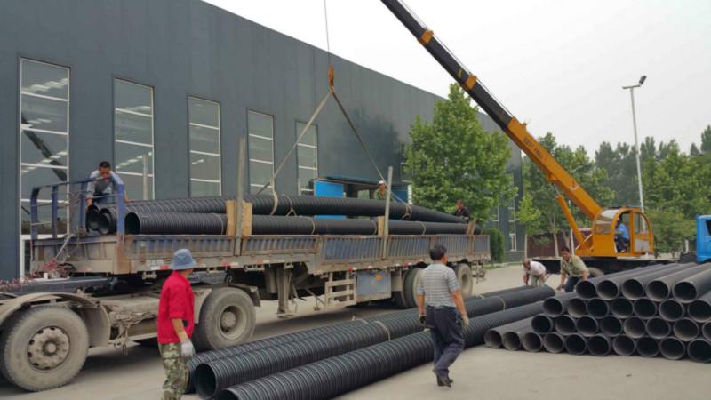 淄博市双壁波纹管管件管材厂家供应双壁波纹管管件管材
