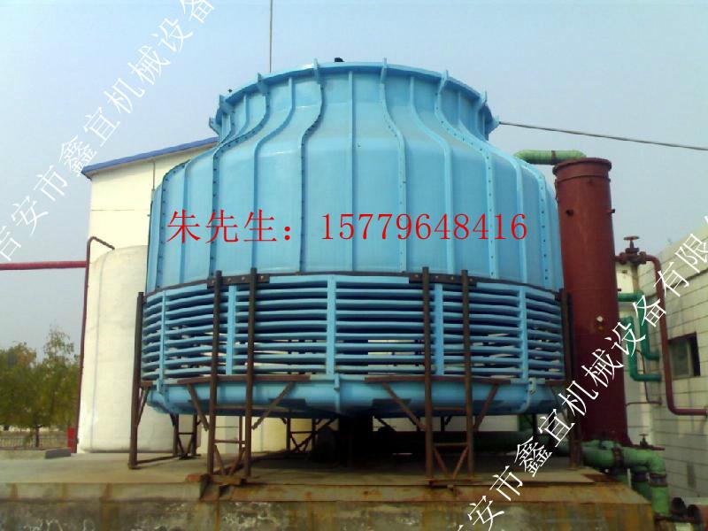 供应广州中山珠海冷却塔500T冷却塔玻璃钢冷却塔注塑机专用冷却塔图片