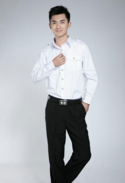 亚珊达厦门服装厂男式白色长袖衬衫销售