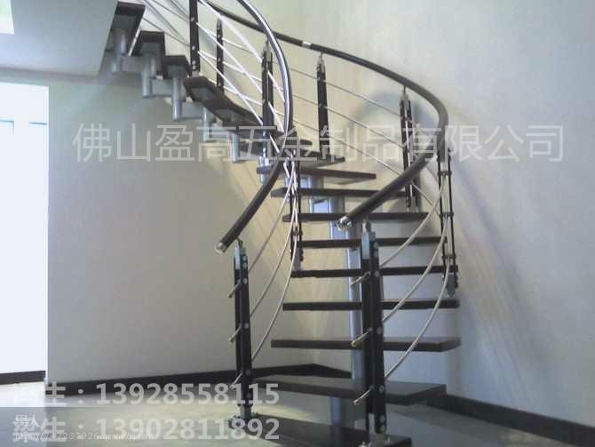 供应成品楼梯厂阁楼整体不锈钢楼梯扶手图片