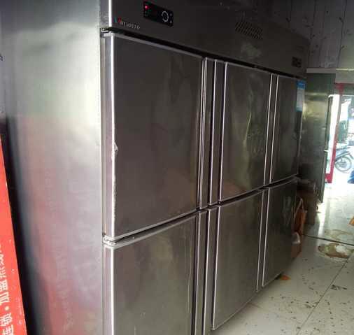 供应西安二手六门冷柜/冷柜/橱柜/厨具/不锈钢厨具/西安厨具回收公司/厨具图片
