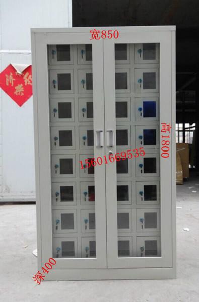 精品供应用于的上海市部队20门手机充电柜包邮钢制存放柜条码储物柜