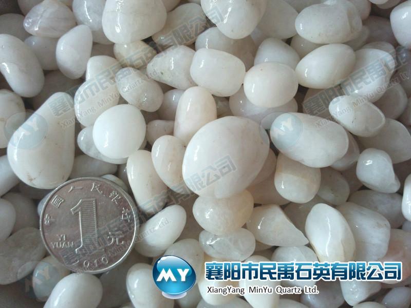 8-10mm白色鹅卵石供应8-10mm白色鹅卵石