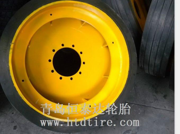 供应钢厂铁水车实心轮胎1400-24工程轮胎14.00-24