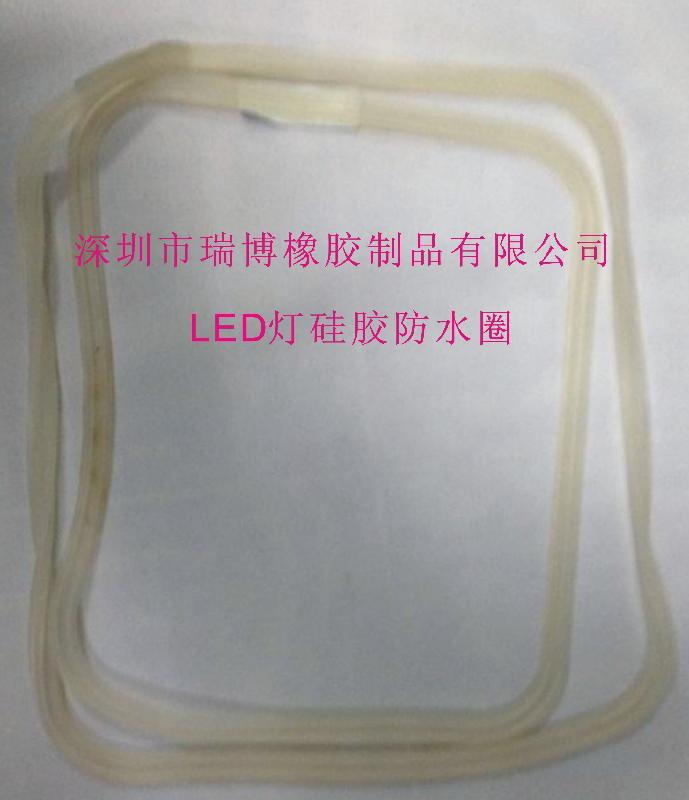 供应深圳硅胶密封圈生产厂家，专业定制各种硅胶密封圈深圳图片