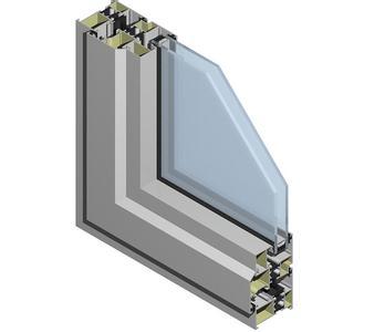 55断桥门窗铝型材